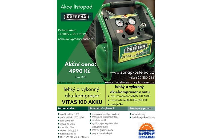 Akce PREBENA - listopad