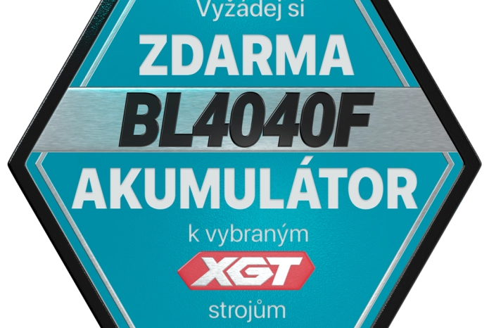 Baterie Makita BL4040F zdarma