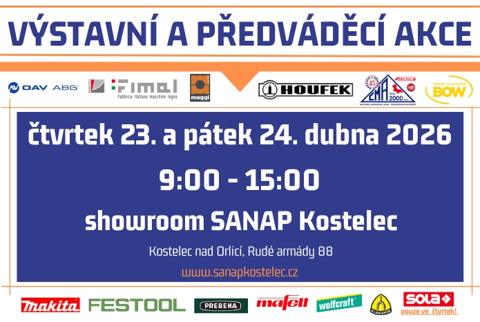 VÝSTAVNÍ A PŘEDVÁDĚCÍ AKCE JARO 2026
