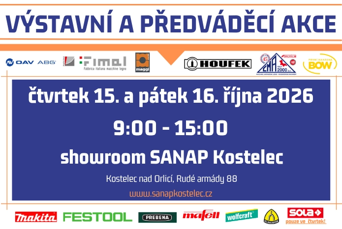 VÝSTAVNÍ A PŘEDVÁDĚCÍ AKCE PODZIM 2026